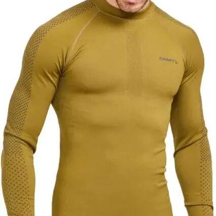 Craft ADV Warm Intensity Green Long Sleeve Under Jersey