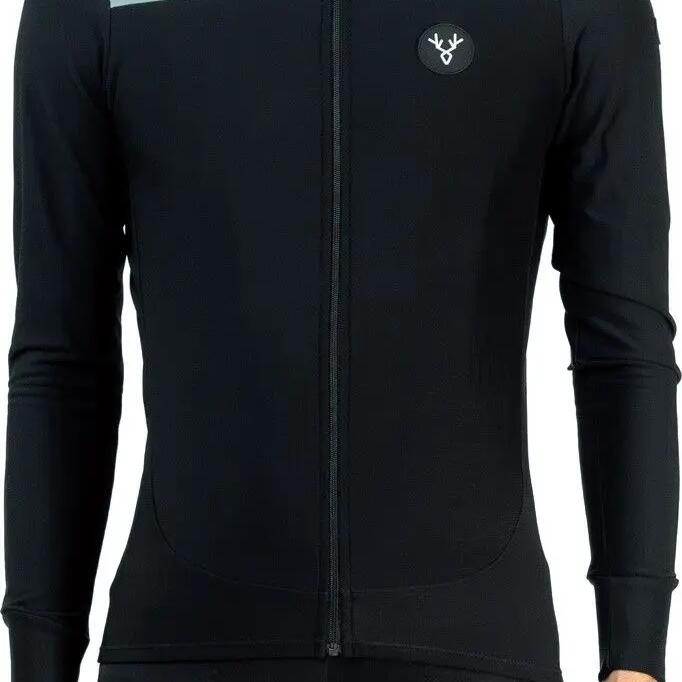 LeBram Ventoux Long Sleeves Jersey Black Blue