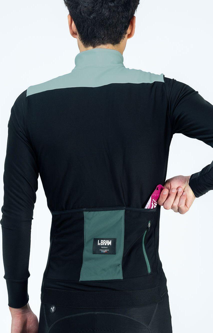 Maillot Manches Longues LeBram Ventoux Noir Bleu 4/5
