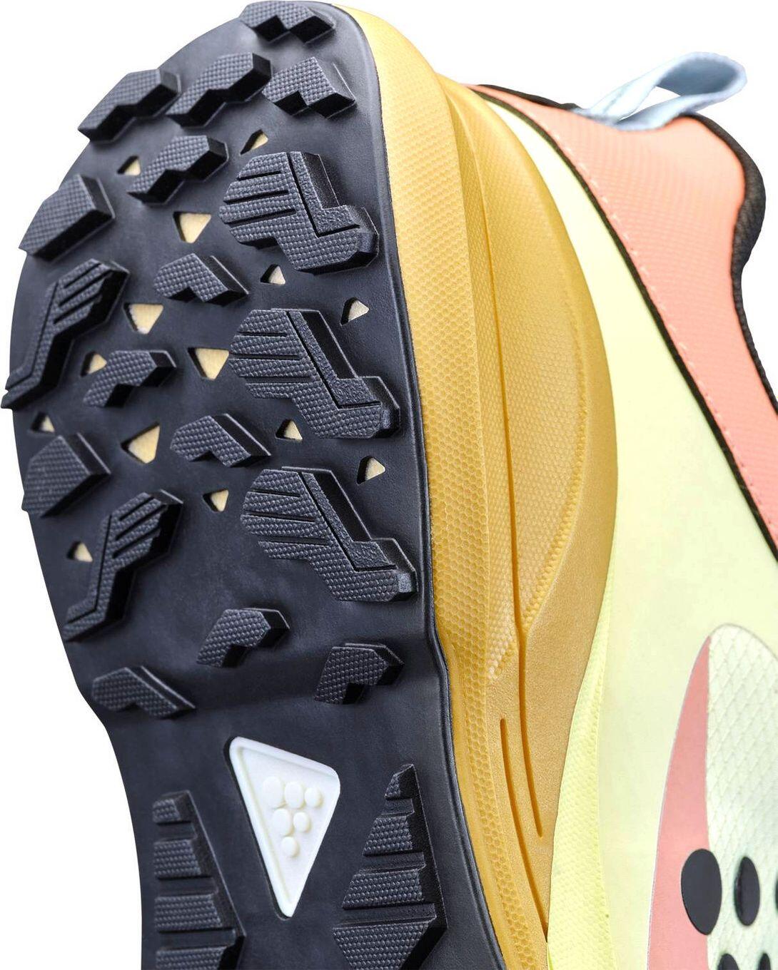 Craft Pure Trail X Pink/Yellow Women's Trail Shoes 4/7