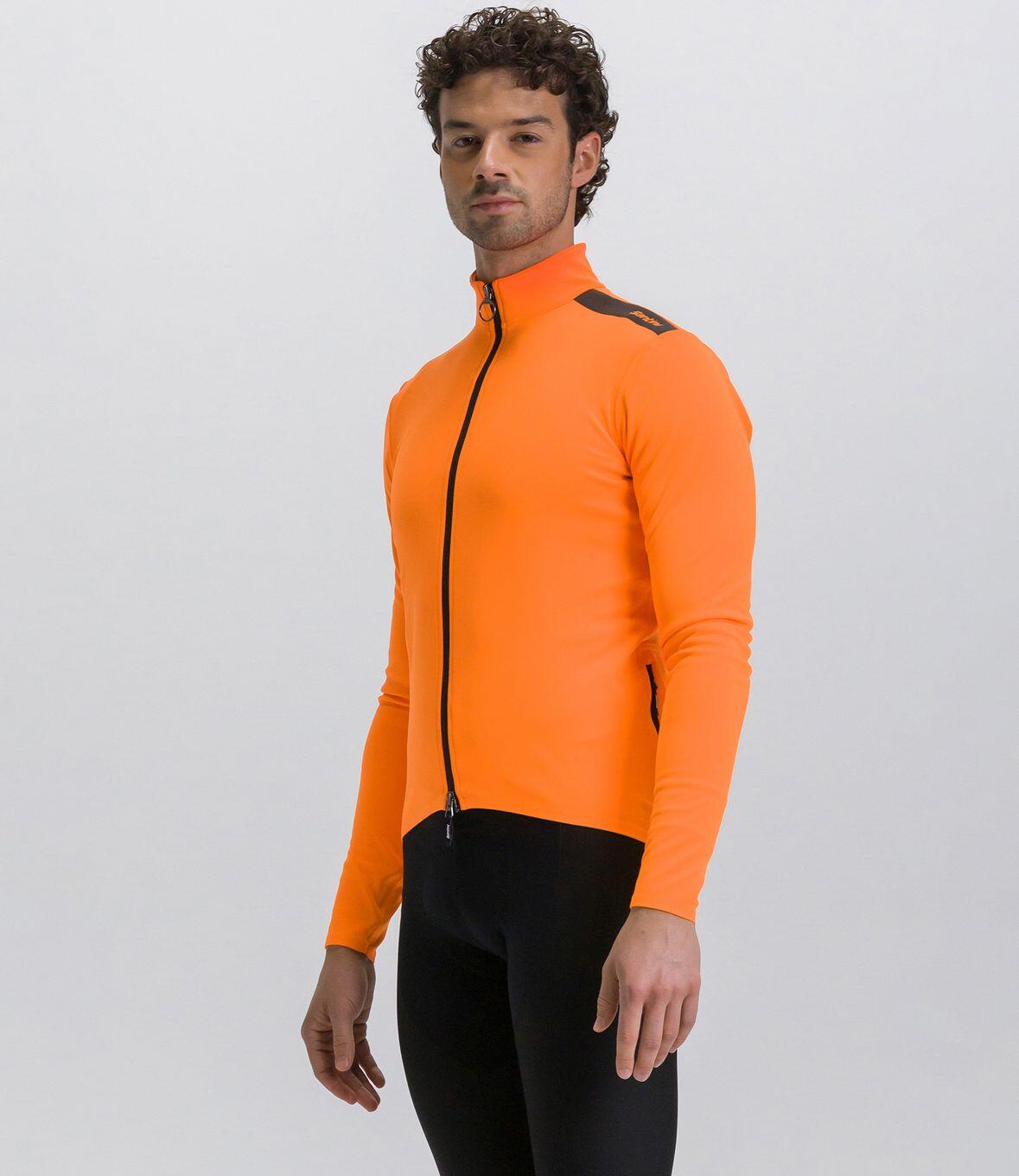 Santini Adapt Multi Orange Long Sleeve Giacca 3/4