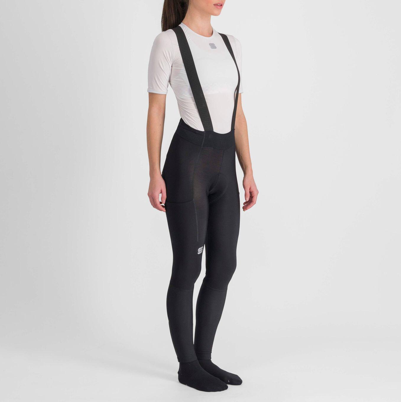 Lange Radhose Women Sportful Supergiara Schwarz 4/5