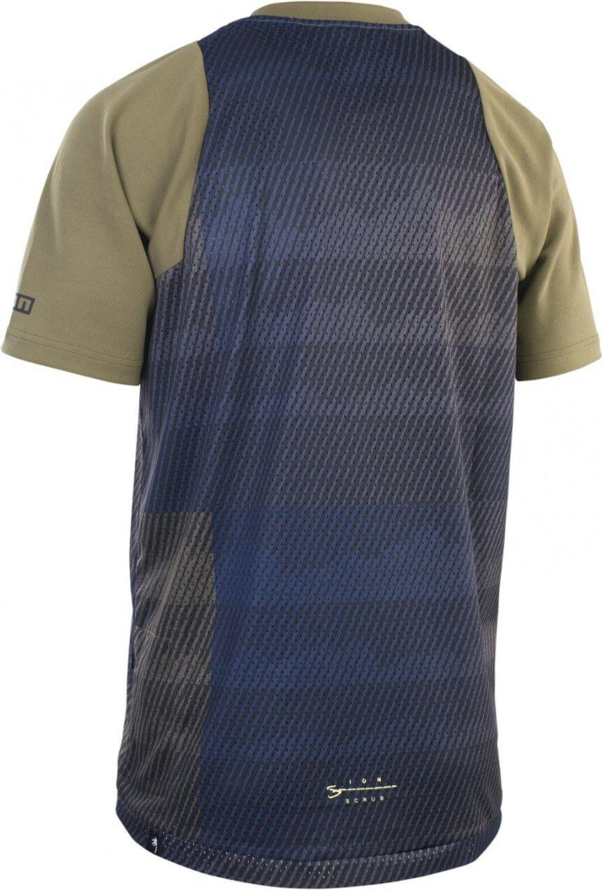 Maillot manches courtes ION Bike Jersey Scrub SS Noir Marron 2/2