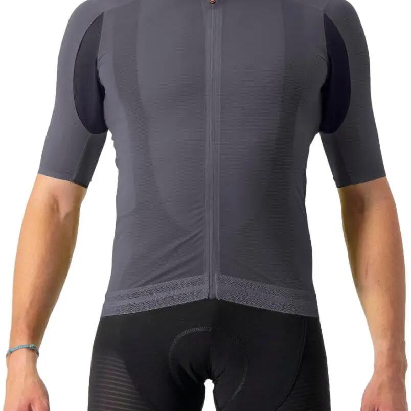 Castelli Superleggera 3 Short Sleeve Jersey Dark Grey