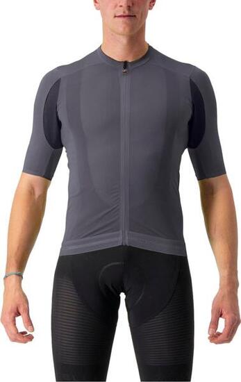 Castelli Superleggera 3 Short Sleeve Jersey Dark Grey