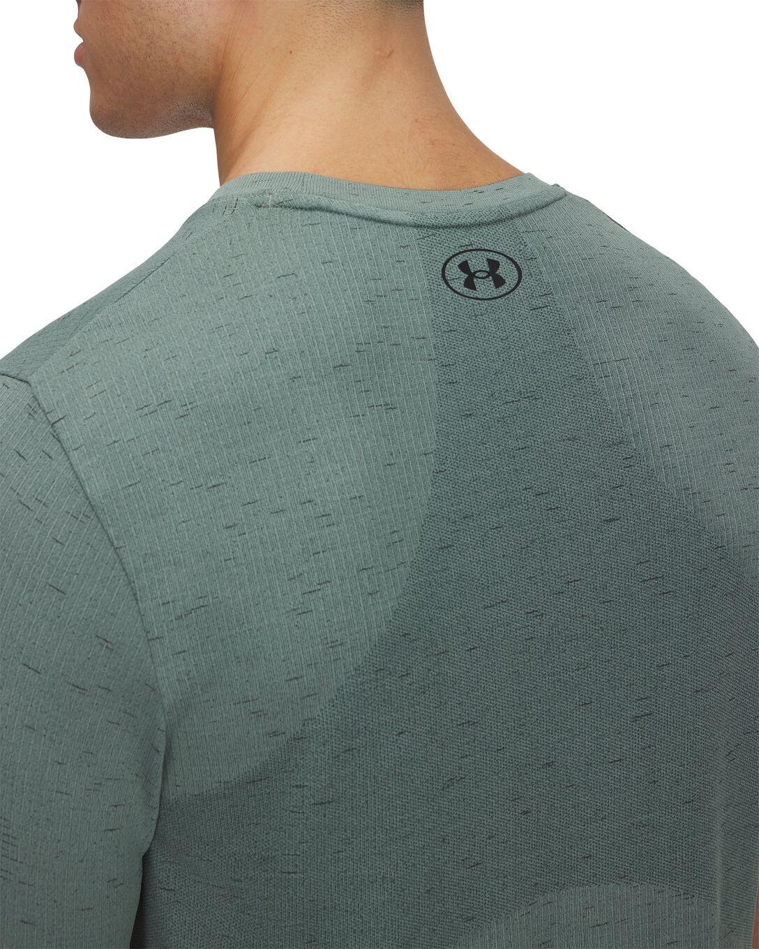 T-Shirt Running Under Armour Vanish Seamless Vert Homme 3/4