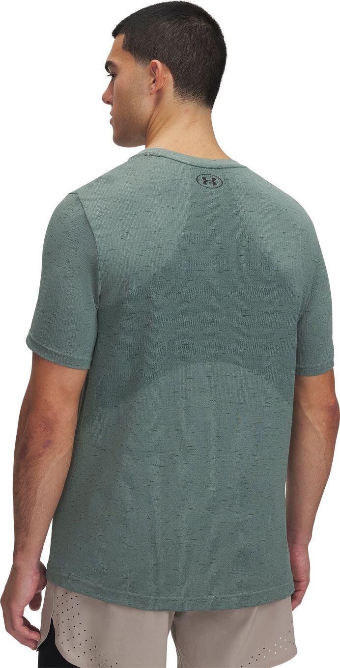 T-Shirt Running Under Armour Vanish Seamless Vert Homme 2/4