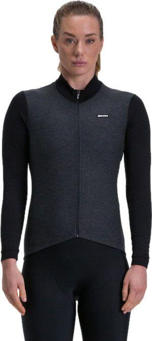 Maillot Manches Longues Femme Santini Pure Noir 1/4