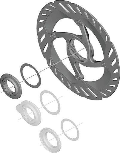 Freni a disco con dado interno Shimano RT-CL700 5/5