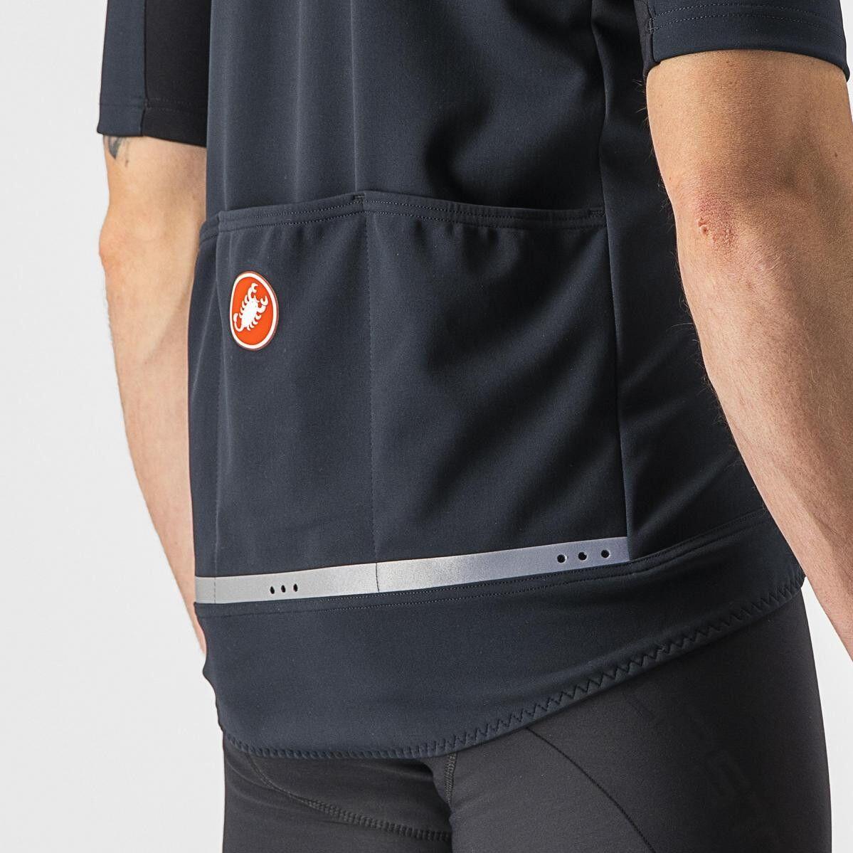 Gabba Castelli RoS 2 Short Sleeve Jersey black/black reflex 3/7