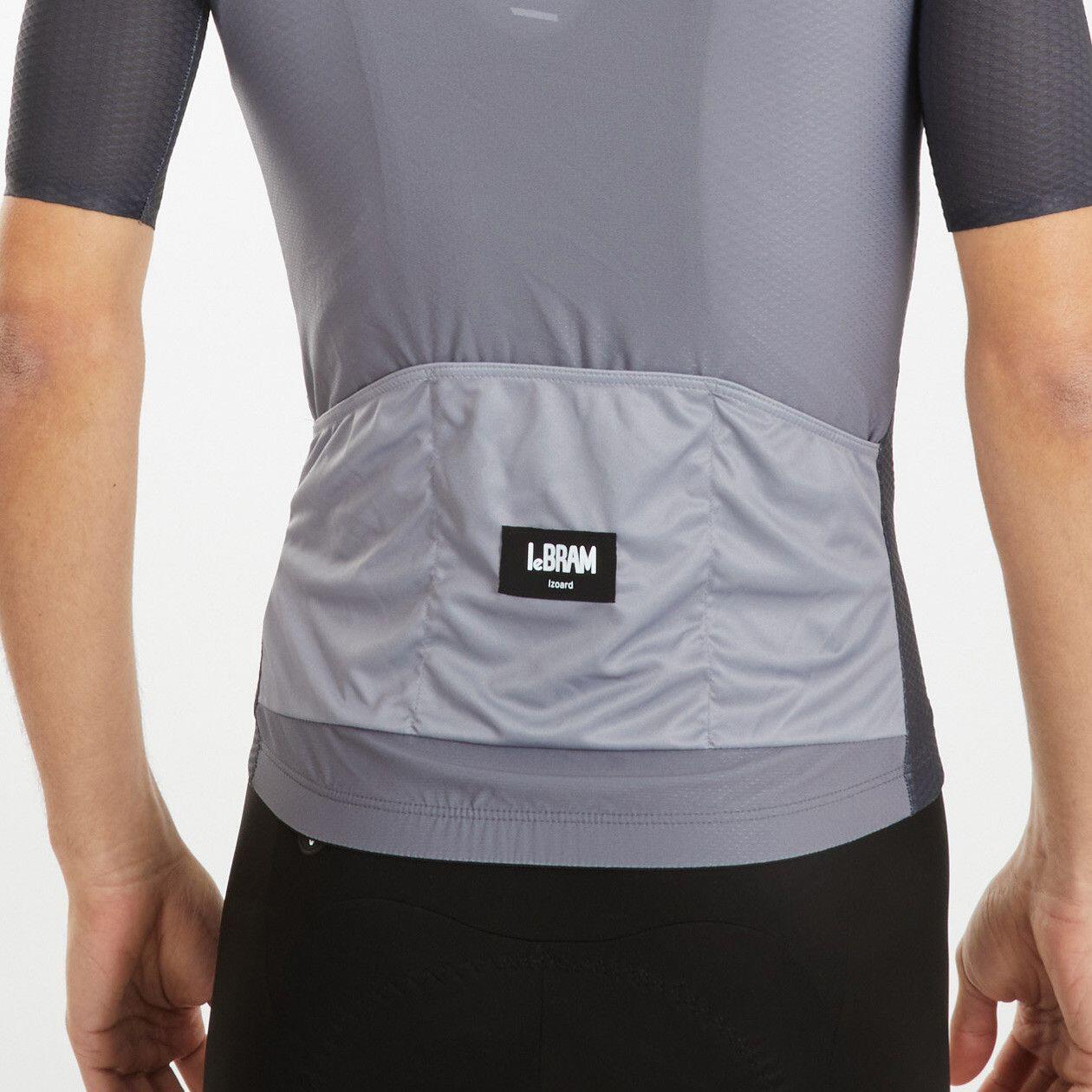 LeBram Izoard Ultralight Short Sleeve Jersey Grey 3/5