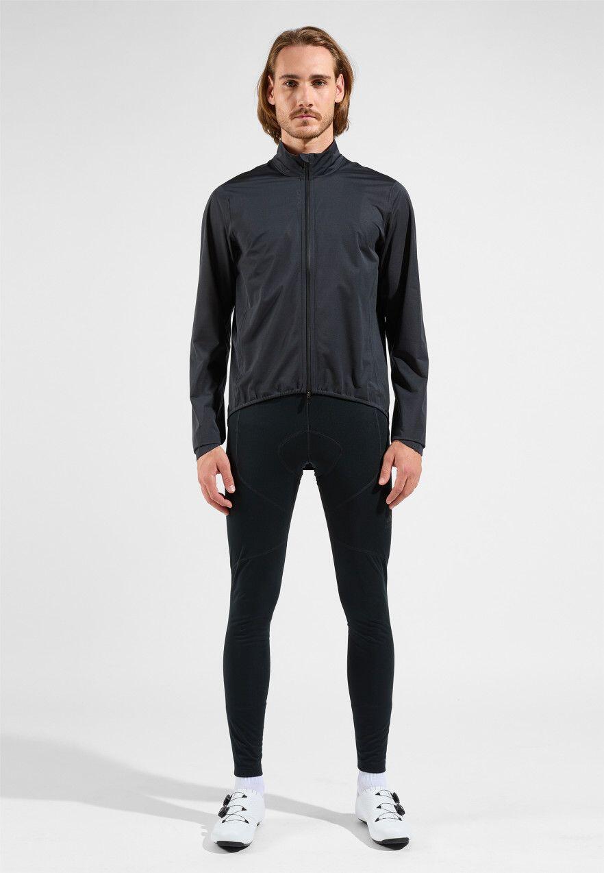 Casaco impermeável Odlo Zeroweight Performance Knit Preto 5/7