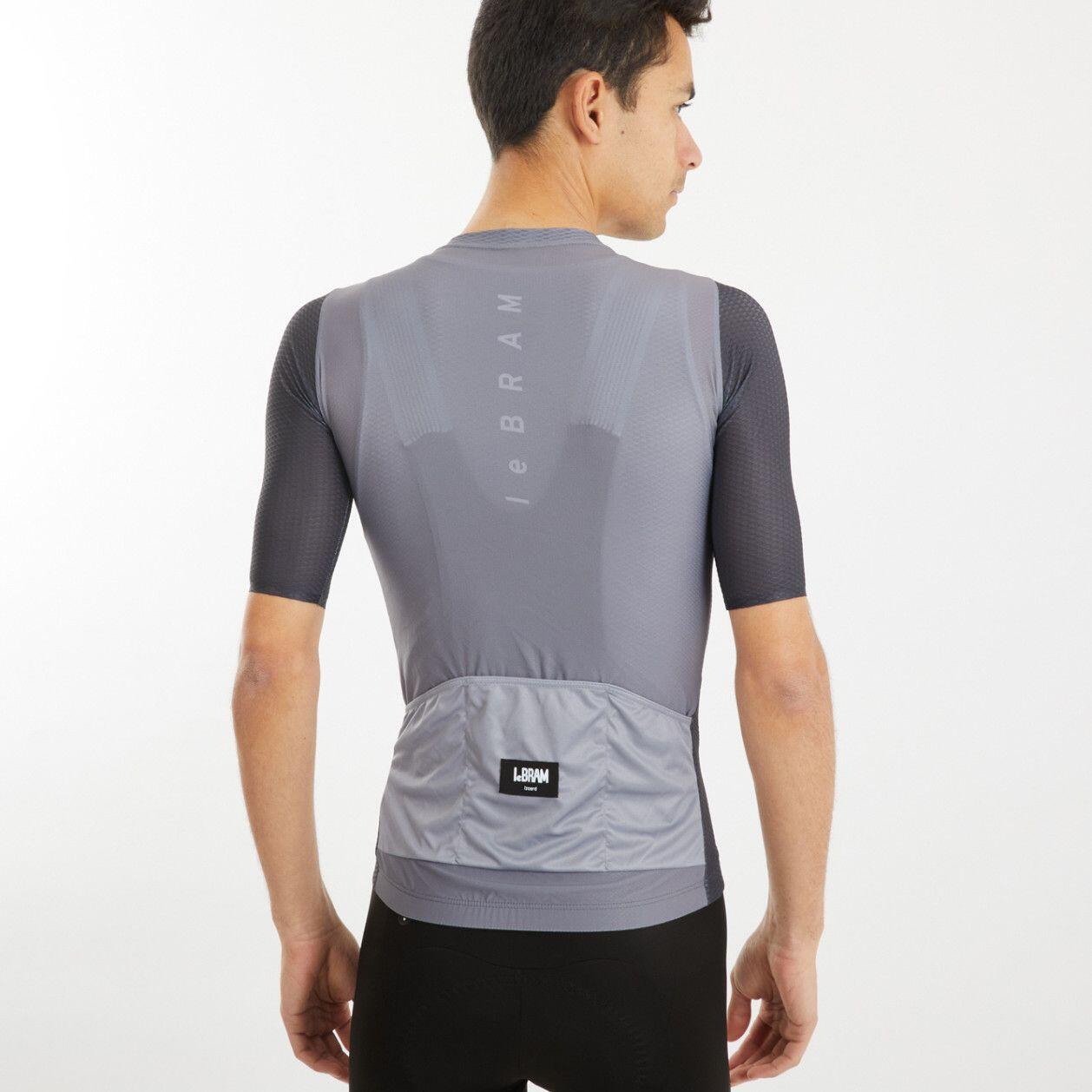 LeBram Izoard Ultralight Short Sleeve Jersey Grey 2/5