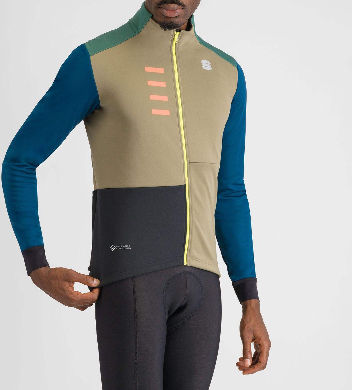 Giacca a manica lunga Sportful Tempo Uomo Verde 3/6