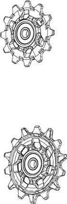 Sram xx t-type eagle axs derailleurwieltjes