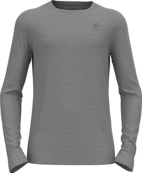 Odlo Merinos 200 Natural Grey Manica Lunga Baselayer