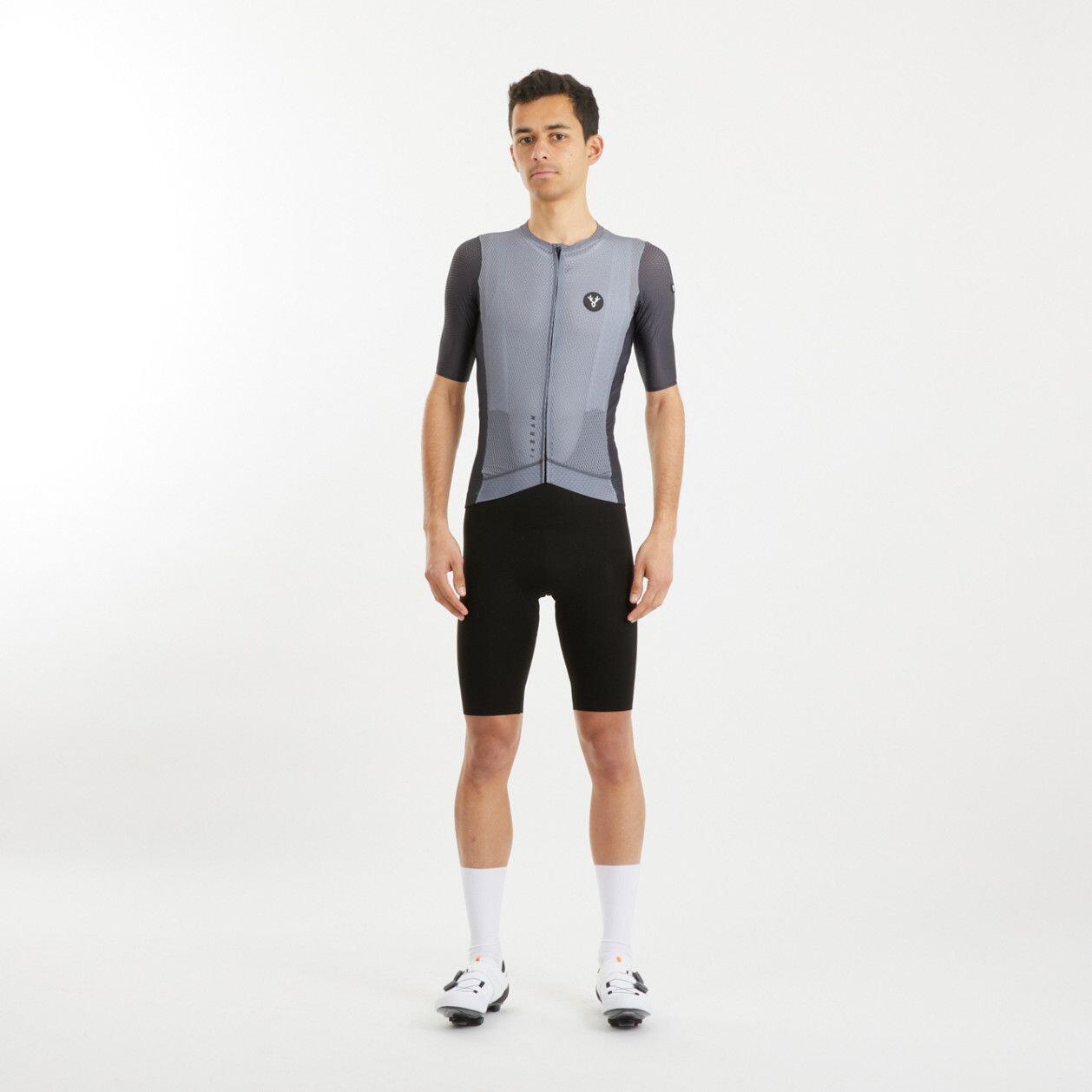 LeBram Izoard Ultralight Short Sleeve Jersey Grey 5/5
