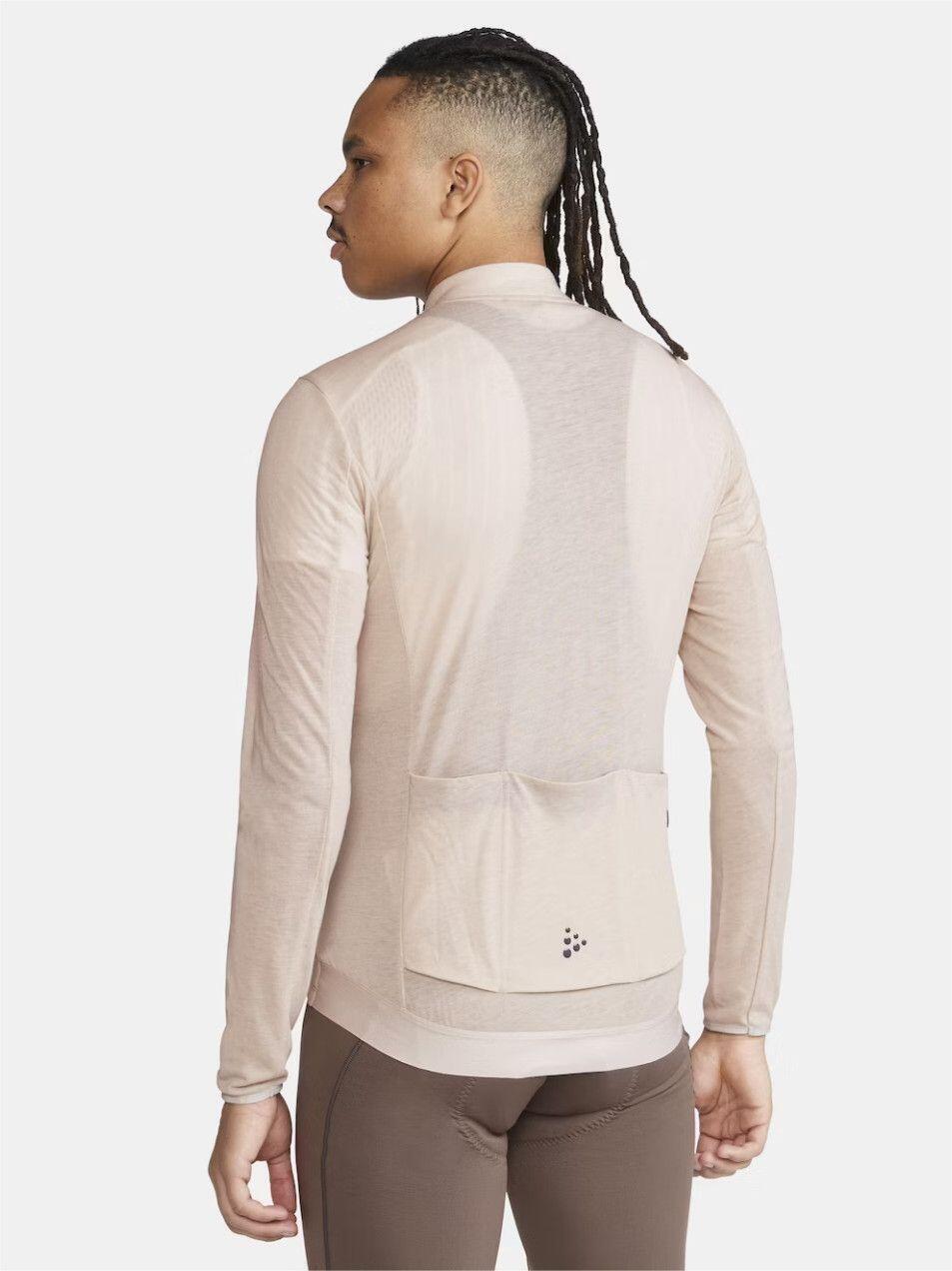 Maillot Manches Longues Craft Core Bike Essence Beige 2/2