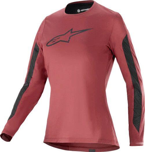 Alpinestars A-Dura Dri Astar Bordeaux Maglia a manica lunga da donna