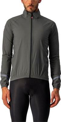 Castelli emergency 2 rain long sleeve jacket green