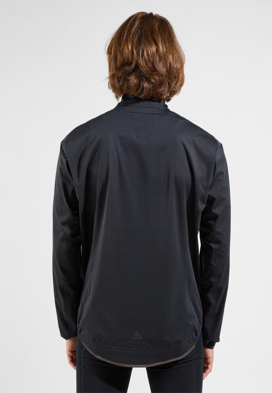 Casaco impermeável Odlo Zeroweight Performance Knit Preto 4/7