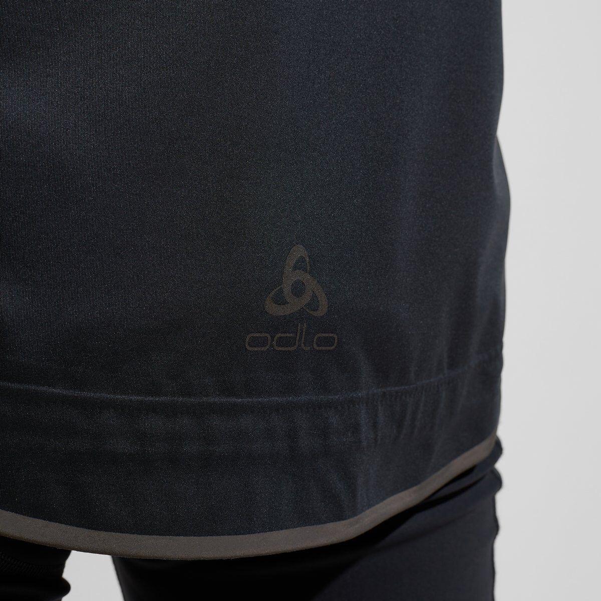 Casaco impermeável Odlo Zeroweight Performance Knit Preto 6/7