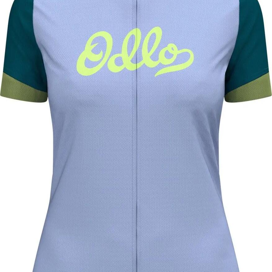 Odlo Heritage Essentials Women's Short Sleeve Jersey Blue/Multi