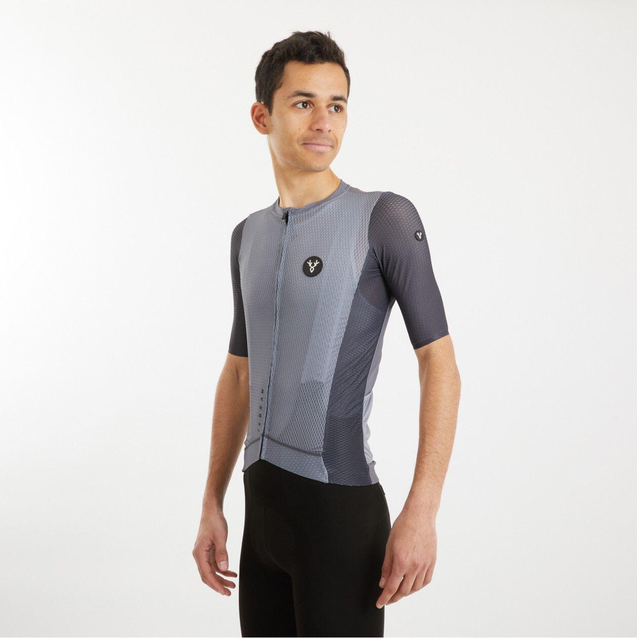 LeBram Izoard Ultralight Short Sleeve Jersey Grey 4/5