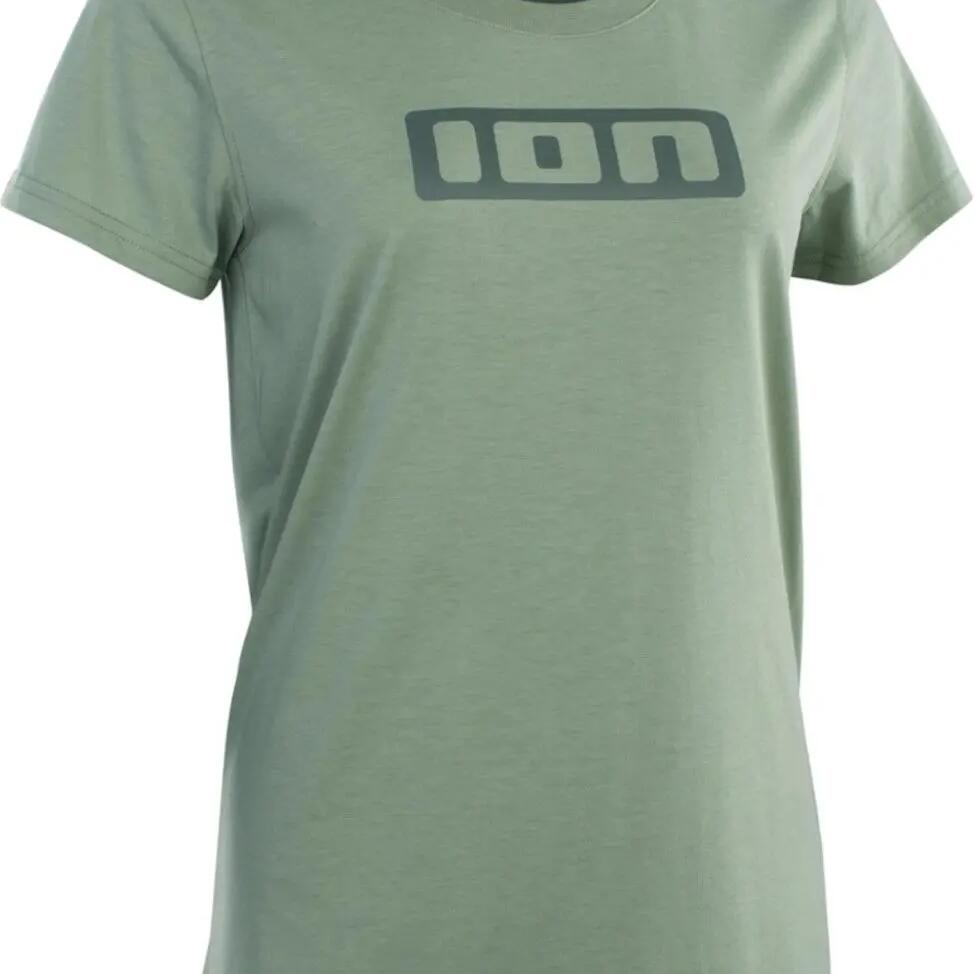 Women's ION Bike Logo SS DR Green
