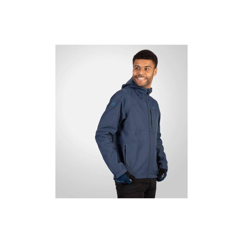 Endura Hummvee Jachet03 Impermeabil03 cu Glug03 Ink Blue 2XL