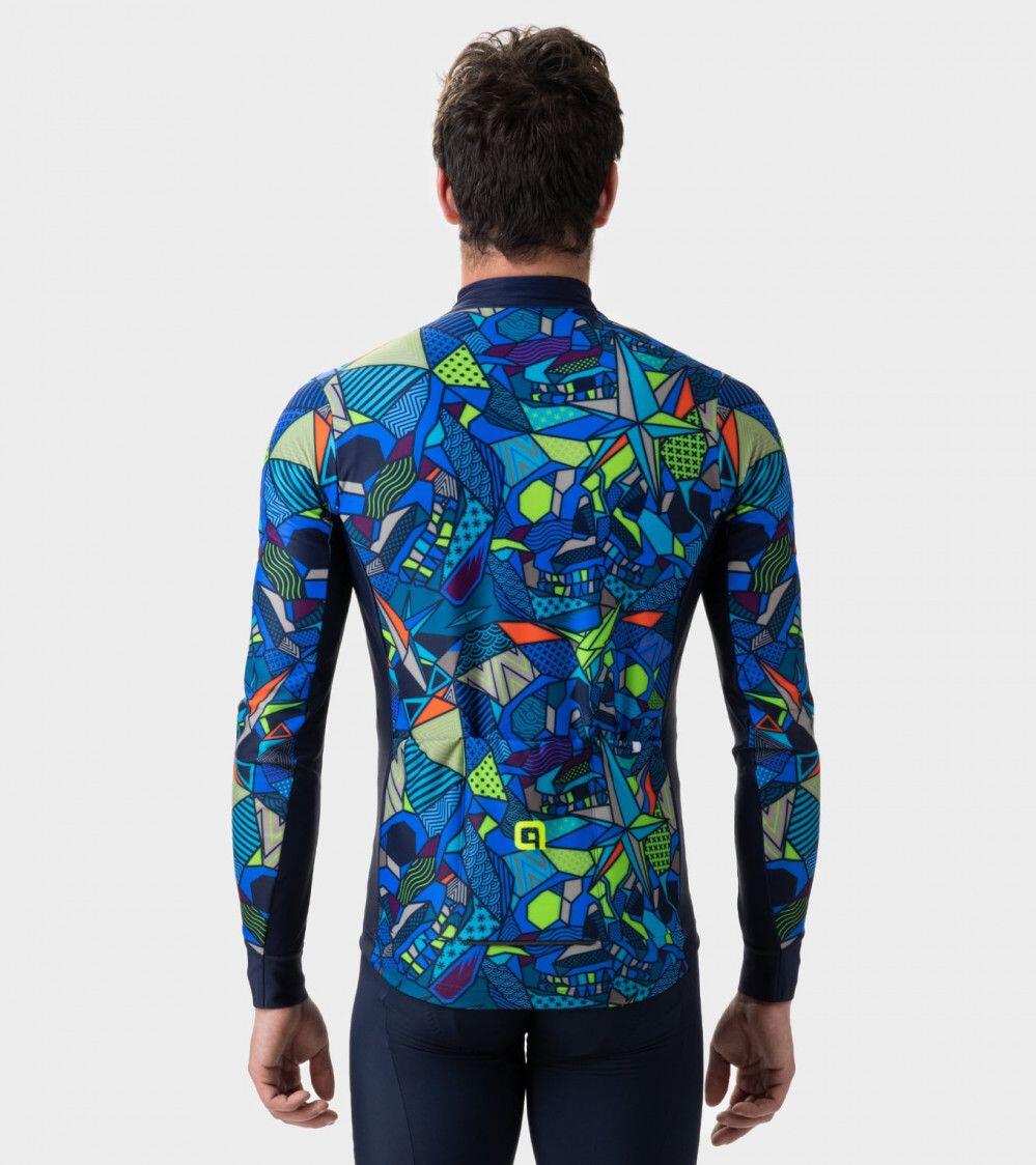 Maillot Manches Longues Alé Over Bleu 2/7