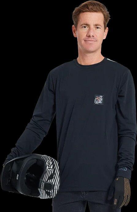 Maillot Manches Longues ION Seek Amp Noir 4/6