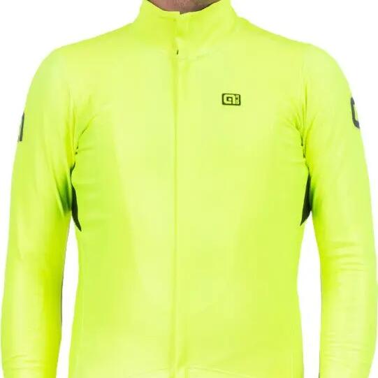 Alé K-Tornado 2.0 Long Sleeve Jacket Fluo Yellow