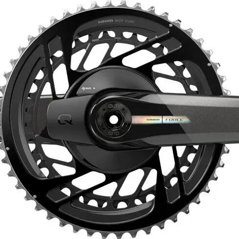 Power Sensor Crankset Sram Force D2 DUB 50-37 Teeth 2x12V Black (Without Housing