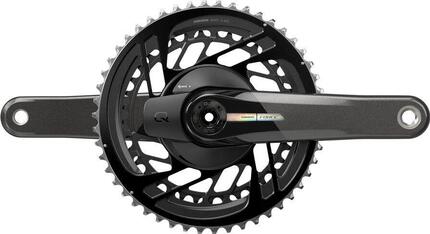 Pédalier Capteur de Puissance Sram Force D2 DUB 50-37 Dents 2x12V Noir (Sans Boi