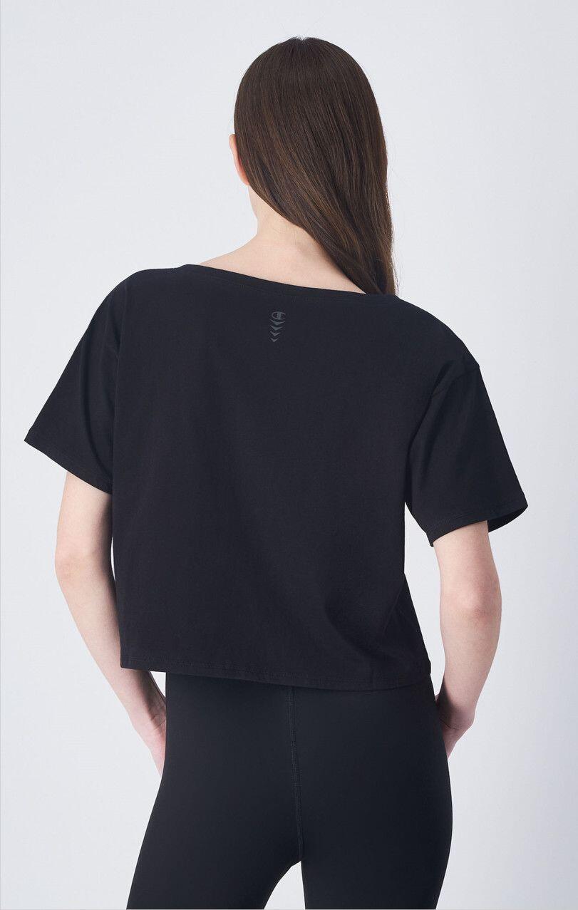 T-Shirt Court Champion Athletic Club Noir 3/5