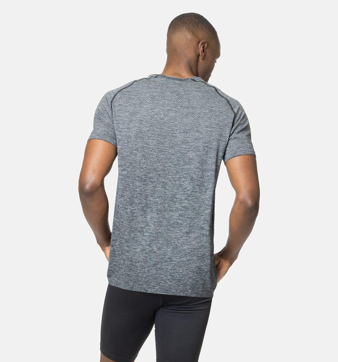 Odlo Essential Seamless Short Sleeve Jersey Grey 2/7