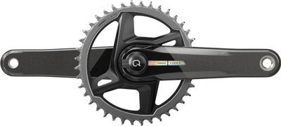 Power sensor crankstel sram force 1 d2 dub 40t 1x12v zwart (zonder kast)