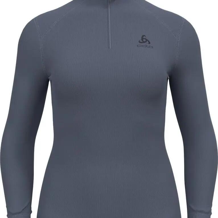 Base Layer Women's Odlo Half Zip Active Warm Grey