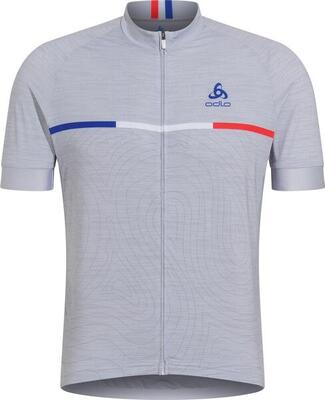 Odlo performance france jersey met korte mouwen - grijs