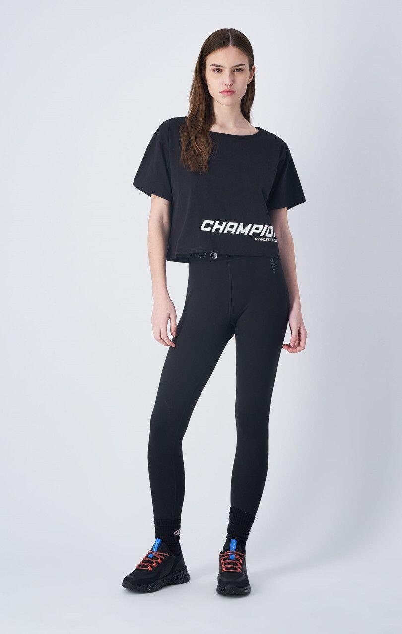 T-Shirt Court Champion Athletic Club Noir 4/5