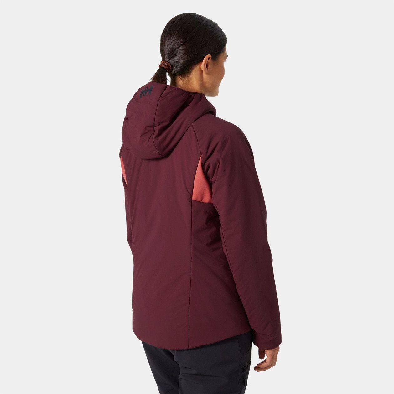 Helly Hansen Odin Stretch Women's Hooded Jacket Bordeaux 2/7