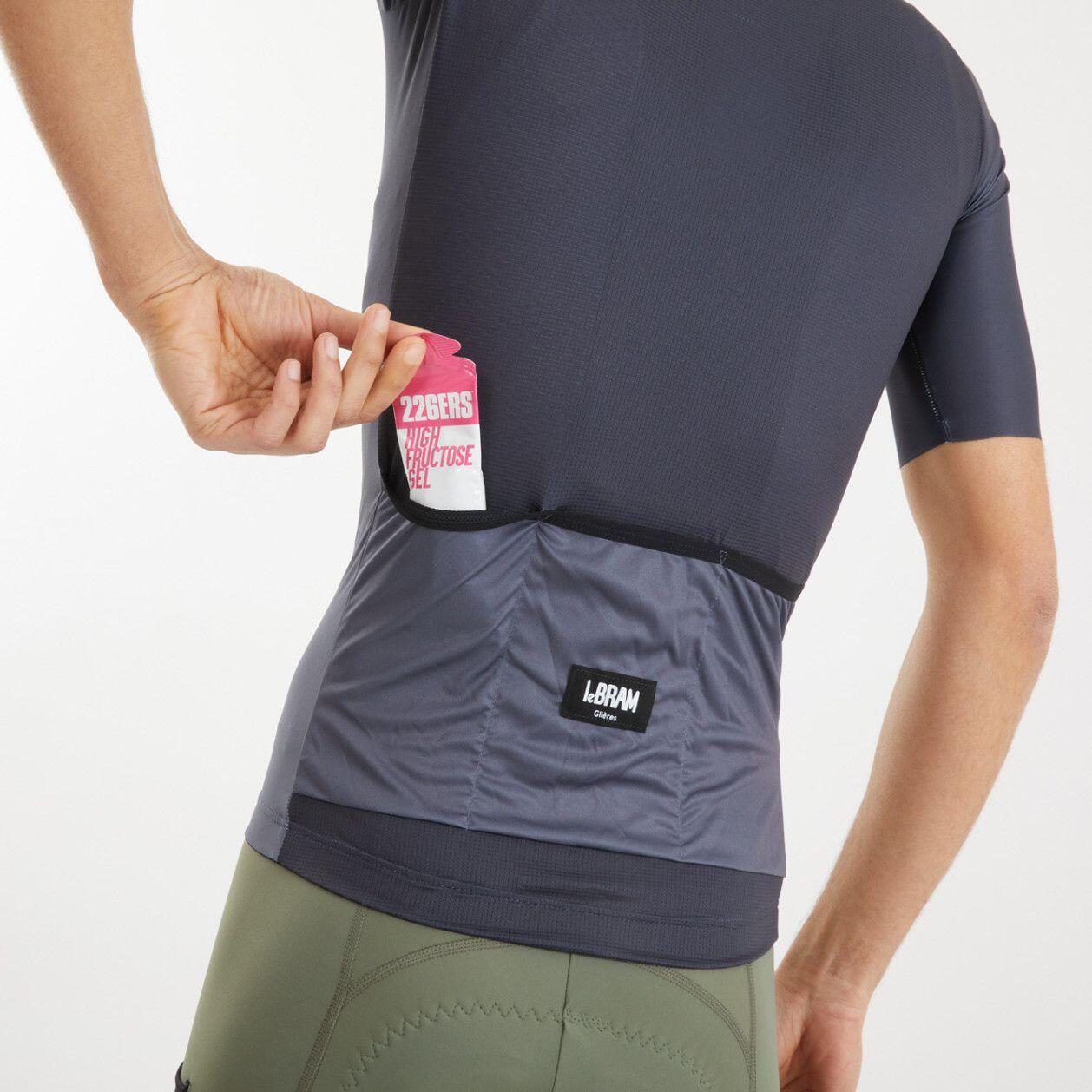 Maillot de manga corta LeBram Glières Gris 3/5