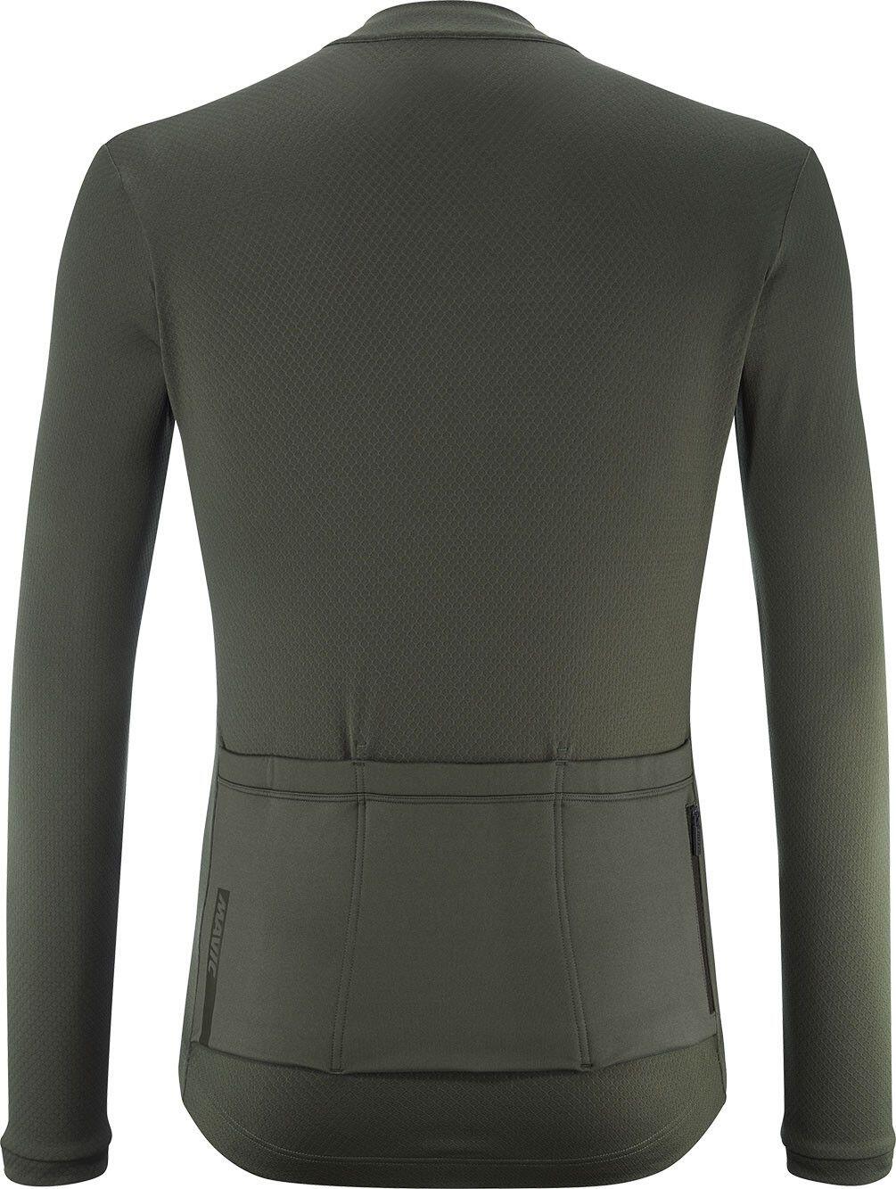 Mavic Aksium Thermo Long Sleeve Jersey Green 2/2