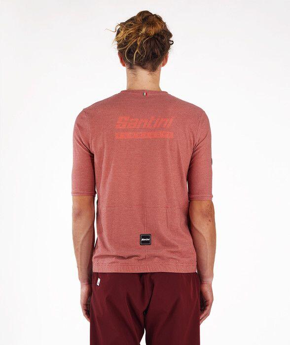 Santini Stone Delta Beige Maglietta tecnica da donna 3/4