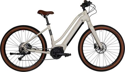 Bicyklet Béatrice Shimano Altus 9V 500 Wh 27.5'' Bianco Bicicletta elettrica per