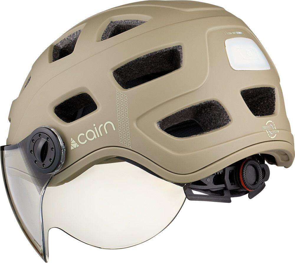 Cairn Quartz Visor Mat Khaki City Casco 2/3