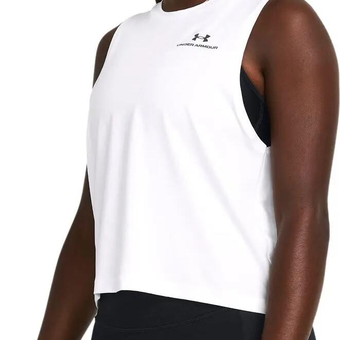 Under Armour Vanish Energy White Women's crop top