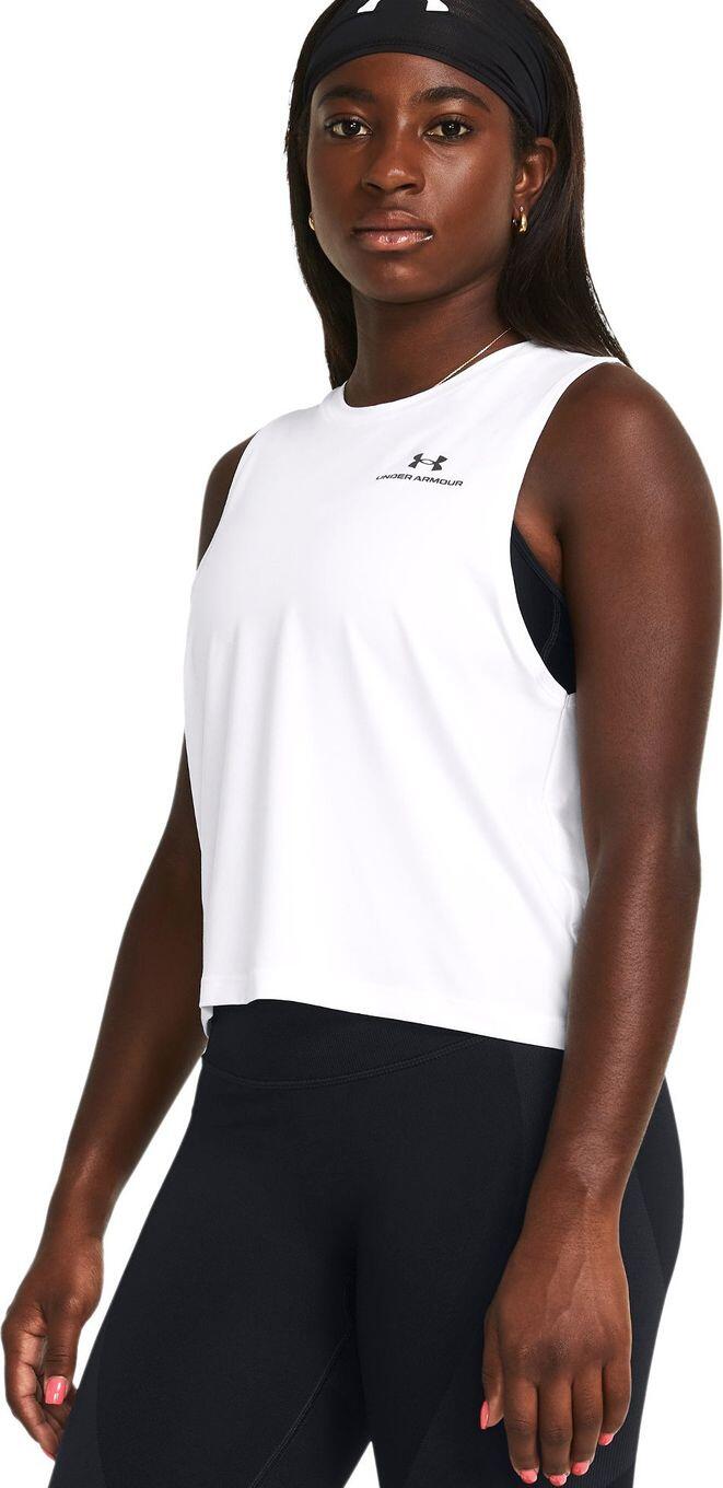 Débardeur Crop Under Armour Vanish Energy Blanc Femme 1/5