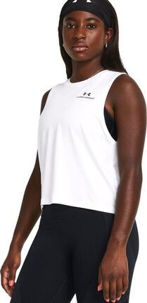 Débardeur Crop Under Armour Vanish Energy Blanc Femme